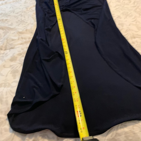 Joseph Ribkoff 16 navy long back top - Picture 5 of 16